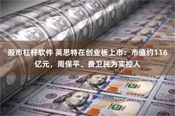 股市杠杆软件 英思特在创业板上市：市值约116亿元，周保平、费卫民为实控人