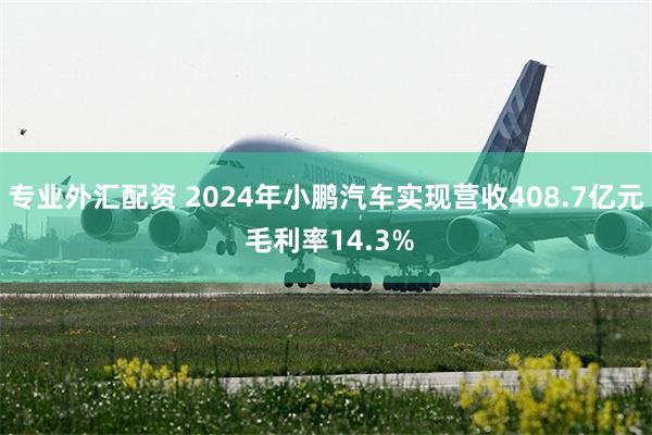 专业外汇配资 2024年小鹏汽车实现营收408.7亿元 毛利